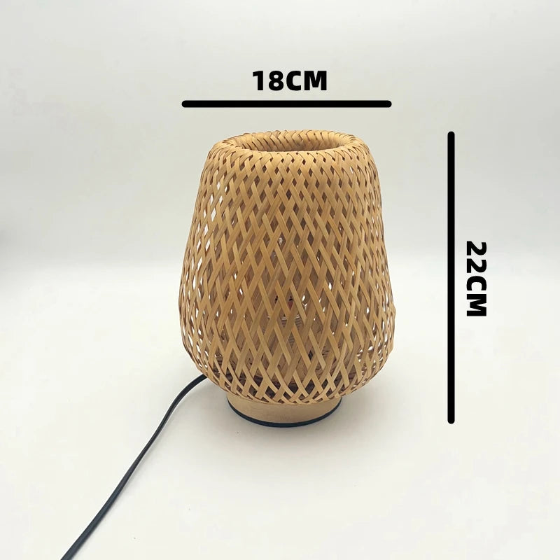 Aira | Wooven Bamboo Table Lamp