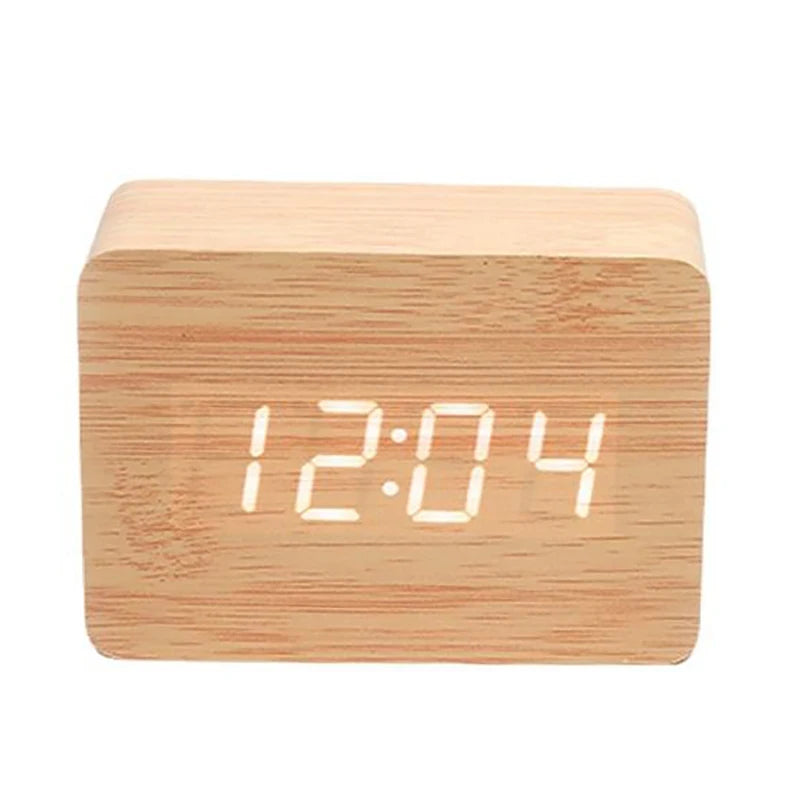 Mori | Wooden Digital Alarm Clock