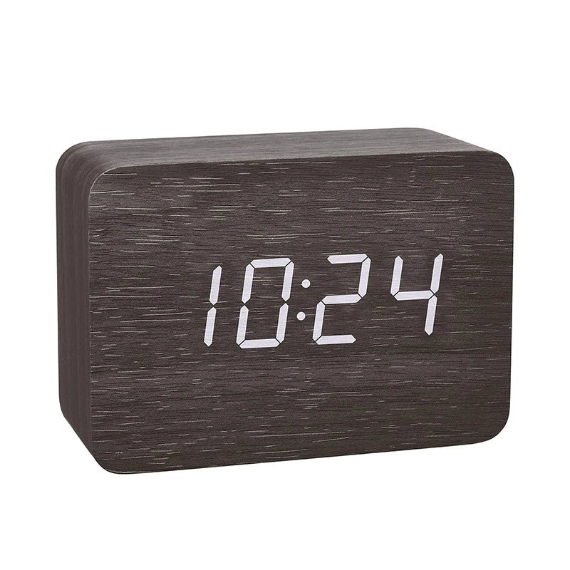 Mori | Wooden Digital Alarm Clock