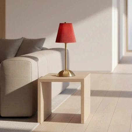 Liora | Portable Pleated Table Lamp