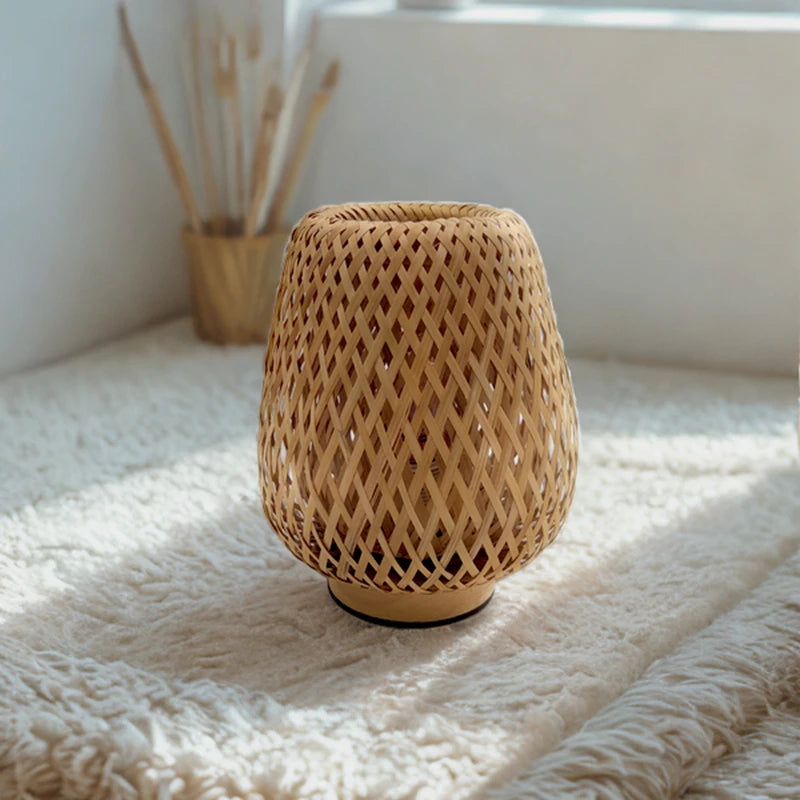 Aira | Wooven Bamboo Table Lamp