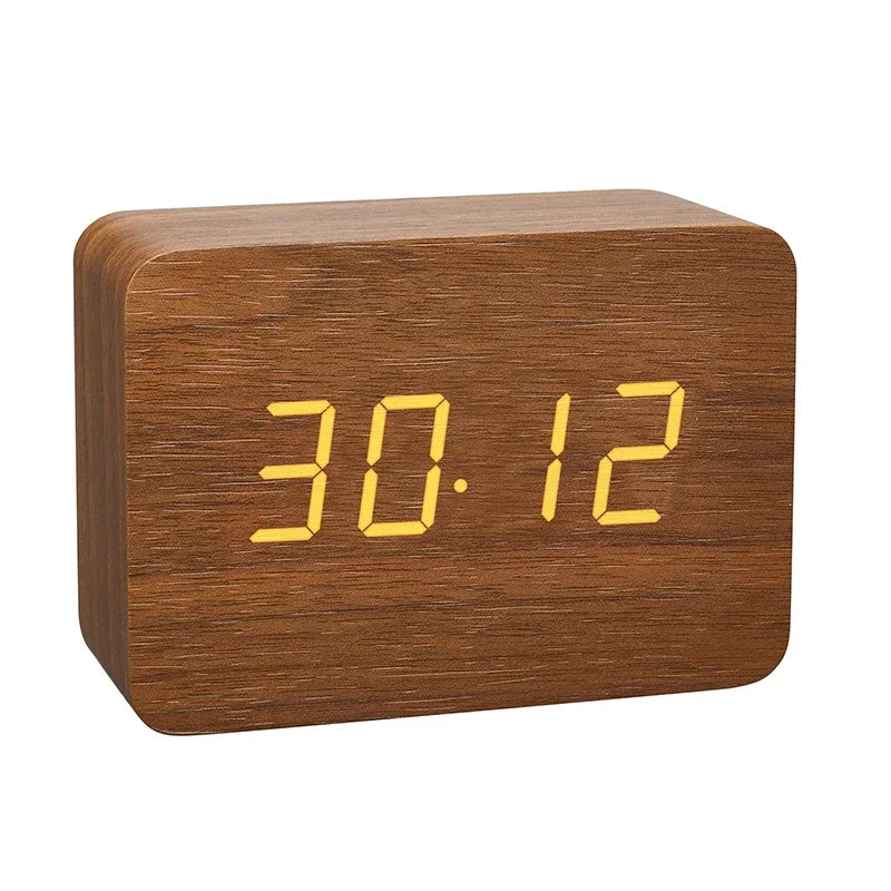 Mori | Wooden Digital Alarm Clock